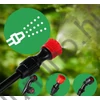 16 literes háti permetező nyomáspermetező pumpás, állítható fúvókák, hosszú fej