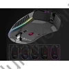 Akkus Vezeték nélküli gamer egér RGB világítással, állítható DPI, tölthető