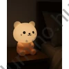 Cicás LED éjjeli lámpa RGB, érintős, USB tölthető, gyerek hangulatlámpa