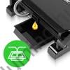 Elektromos grill és melegszendvics sütő, tapadásmentes, 2200W, 180°-ban nyitható