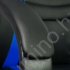 Gamer szék karfával - kék - 71 x 53 cm / 53 x 52 cm