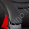 Gamer szék karfával - piros - 71 x 53 cm / 53 x 52 cm