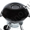 Grill Master faszenes kerti grill fedéllel - mobil, kerekes kivitel extra tároló
