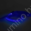 LED-es póráz - akkumulátoros - 120 x 2,5 cm - kék