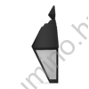 LED-es szolár fali lámpa - fekete, hidegfehér - 14 x 6,2 x 19 cm
