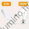 Mennyezeti lámpa 32W négyzet felszerelhető led panel keret nélküli
