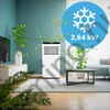 Mobil klíma 2,6kW 9000 BTU, 3 az 1-ben WiFi, LED, páramentesítő funkcióval