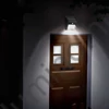 Modee LED napelemes fali lámpa WS105, mozgásérzékelős kültéri világítás, 100 lum