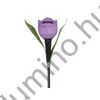 Napelemes kerti lámpa tulipán forma 31 cm, leszúrható, hideg fehér, IP44, LED
