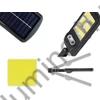 Napelemes kültéri LED lámpa 96 LED mozgásérzékelővel, távirányítós reflektor