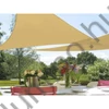 Napvitorla háromszög 3x3x3 m bézs, UV álló, vízálló, kerti árnyékoló