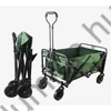 Összecsukható zöld kerti strandkocsi masszív, nagy teherbírással, minden terepre Összecsukható zöld kerti strandkocsi masszív, nagy teherbírással, minden terepre