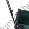 Összecsukható zöld kerti strandkocsi masszív, nagy teherbírással, minden terepre Összecsukható zöld kerti strandkocsi masszív, nagy teherbírással, minden terepre