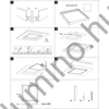 PVC keret LED panelhez, 595x595x50 mm, fehér TR-20A