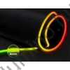 RGB világítású gamer egérpad XL méret, USB-s, csúszásmentes, 11 fényhatással