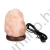 USB Himalája hegyi sókristály lámpa, színváltós