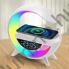Zelux Multimédiás bluetooth hangszóró, vezeték nélküli töltőpad, RGB, LED lámpa
