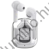 Zelux vezeték nélküli fülhallgató, Bluetooth 5.3, zajszűrés, kijelző, fehér