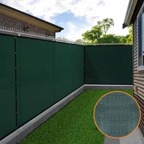 Árnyékoló háló belátásgátló 1,2x10 m, 200 g/m2 98% takarás, UV-álló zöld