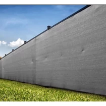 Belátásgátló árnyékoló háló szürke 1,5x10 m, UV-álló, sűrű 200g/m2, 98% takarás