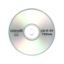 CD-R 52X 1 Papírtokos