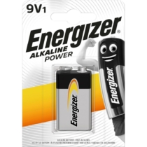 Energizer Alkaline Power Tartós 9v 6LR61 B1