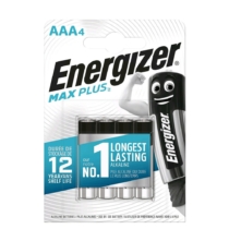 Energizer Max PLUS AAA tartós Mikro Ceruza elem LR03 B4