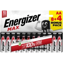 Energizer Max tartós ceruza elem AA LR6 B12