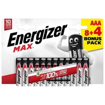 Energizer Max tartós mikró elem AAA LR03 B12