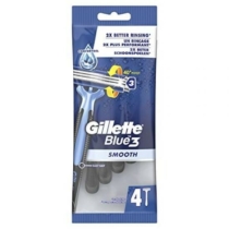 Gillette Blue 3 Smooth eldobható borotva 4 db / csomag