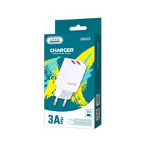 Gyorstöltő Adapter 3A DUAL USB2 Fehér