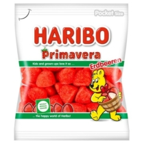Haribo Gumicukor Habeper/Erdbeer 100g