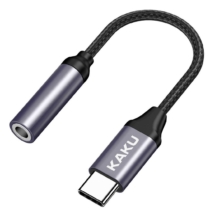 KAKU 2 in 1 audio converter Type-C - to mini jack 3,5mm