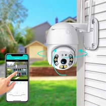 Kültéri WiFi Kamera 1080P, Vízálló, Forgatható és Mozgásérzékelős Megfigyelő