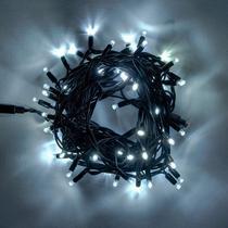 LED fényfüzér 120 LED, hideg fehér, 12 méter IP44