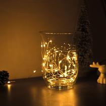 LED fényfüzér - 5 m - 50 LED - melegfehér