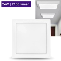 LED Panel Négyzet - Felszerelhető 24W 4000K