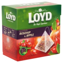 Loyd Csipkebogyóval és almával ízesített tea 20 filter 40 g