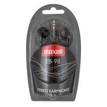 Maxell Fülhallgató Fekete (Ear Bud Black)