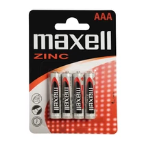 Maxell zinc féltartós AAA mikró Elem R03 B4