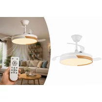 Mennyezeti LED Lámpa Ventilátorral 33 W 4600 lm, 3CCT, Dimmelhető, Távirányító
