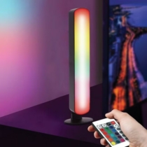 RGB éjszakai fény távirányítóval, asztali lámpa gamer RGB Távirányító