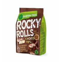 Rocky Rolls - ÉT 70% í. puff. rizskorong csok. bev. 70 g