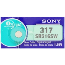 Sony Gombelem 317, SR516SW 1,55V B1