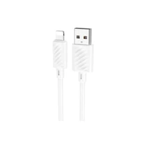 Töltő és adatkábel 200cm fehér lightning X88