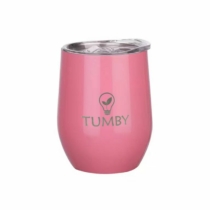 Tumby termosz pohár világos rózsaszín 350ml