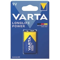 VARTA Longlife Power Alkáli Tartós 9V Elem B1