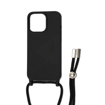 YOOUP CORD IPHONE 14 6.1 ZSINÓROS TPU TOK FEKETE