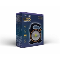 Zelux 10W akkumulátoros napelemes reflektor