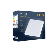 Zelux led panel 32W 4000K felszerelhető négyzet alakú